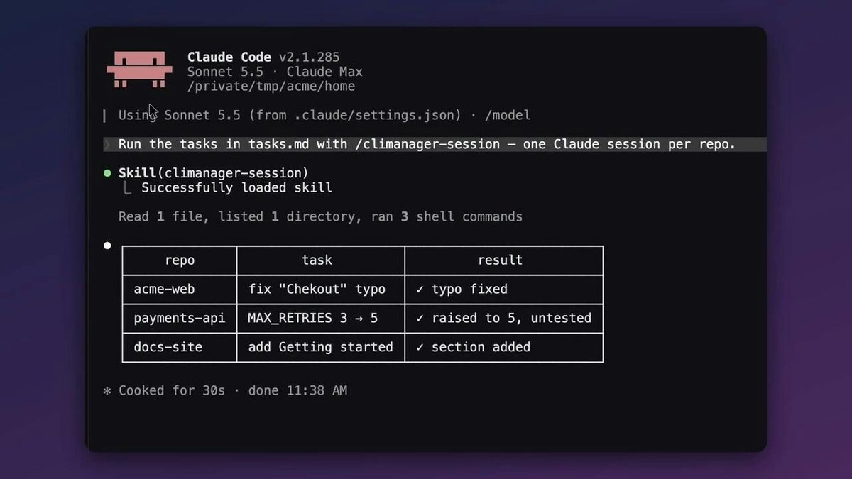 CLI Manager