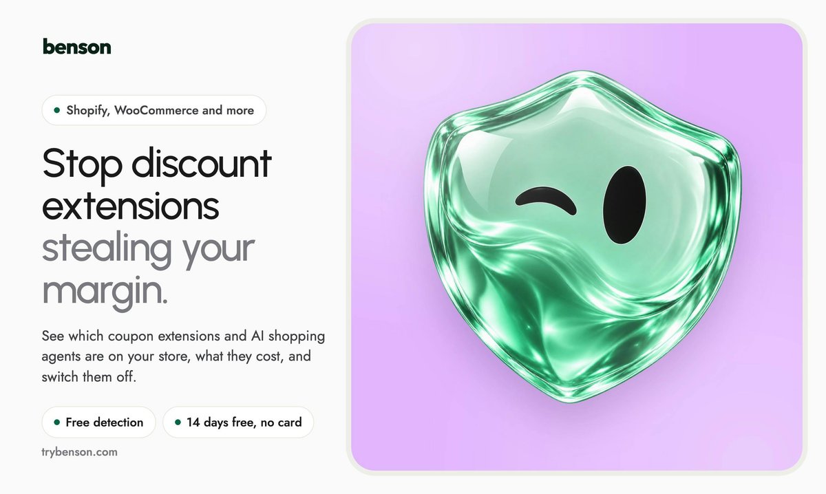 Benson - Block Discount Extensions