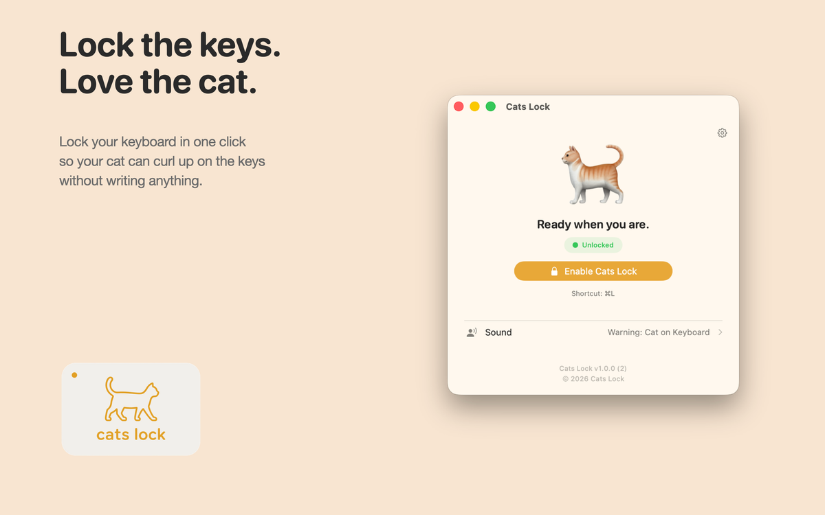 Cats Lock