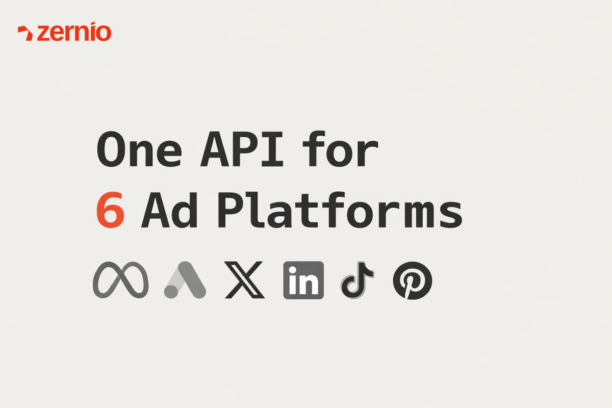Zernio Ads API