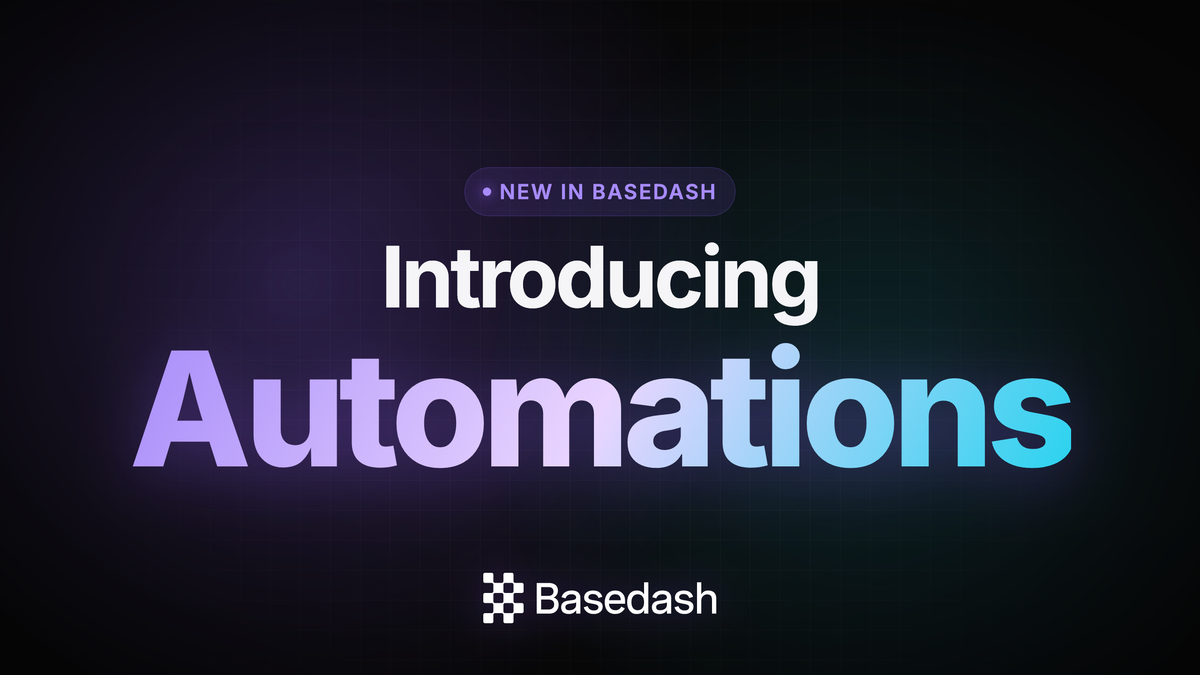 Basedash Automations