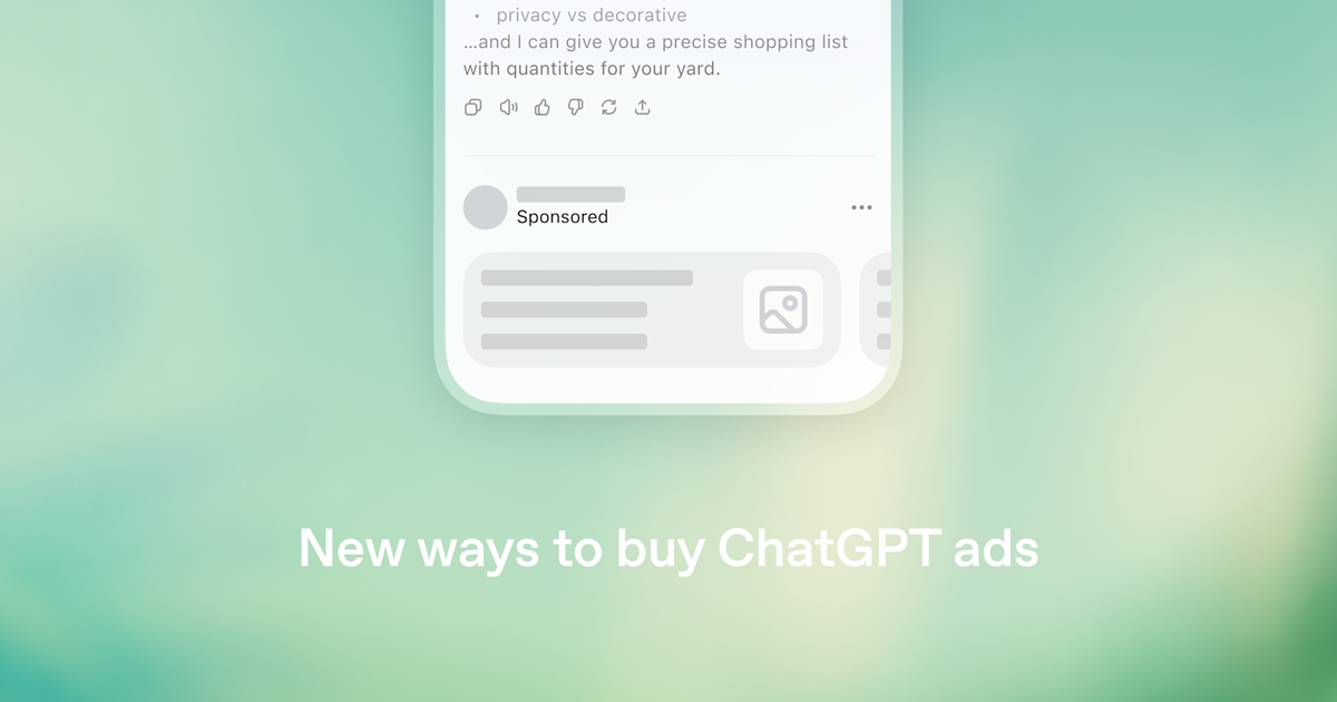 Ads in ChatGPT