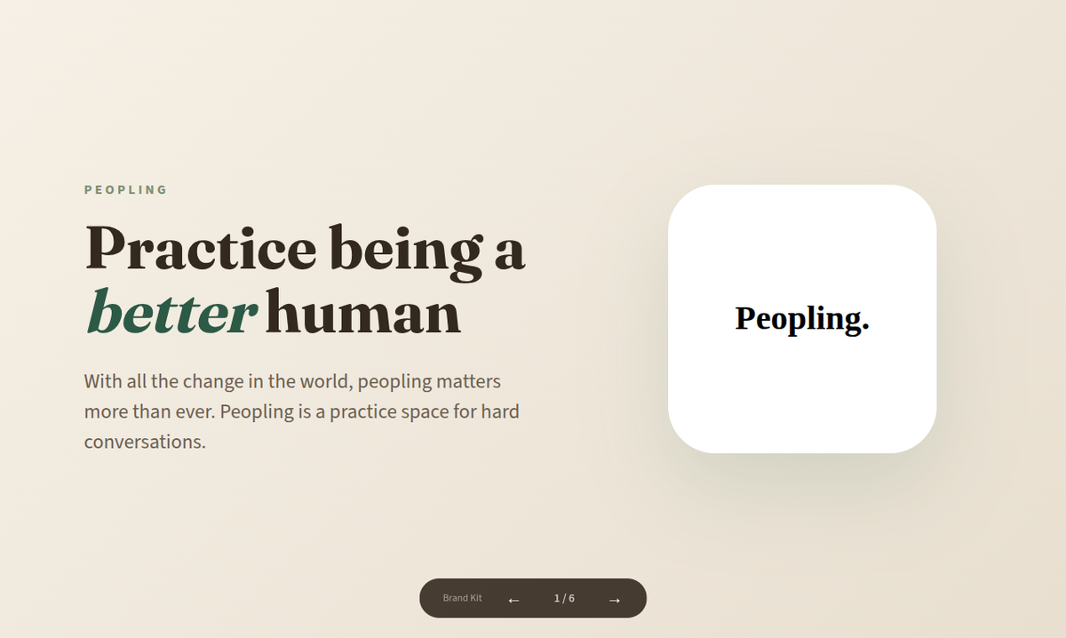 Peopling