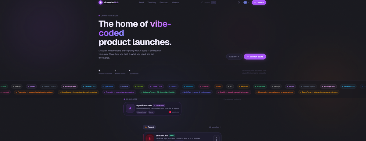 VibecodedHub