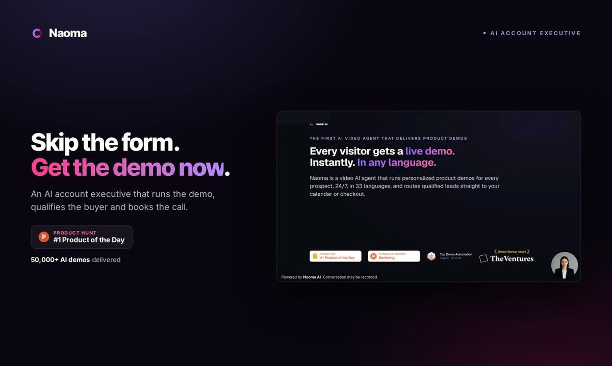 Naoma AI Demo Agent V2