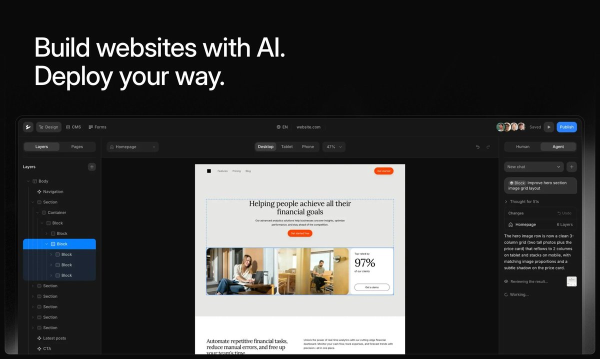 Ycode AI Agents