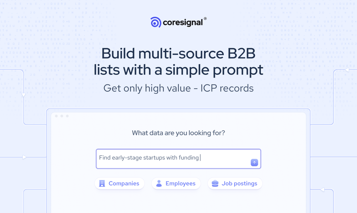 Coresignal Data Search