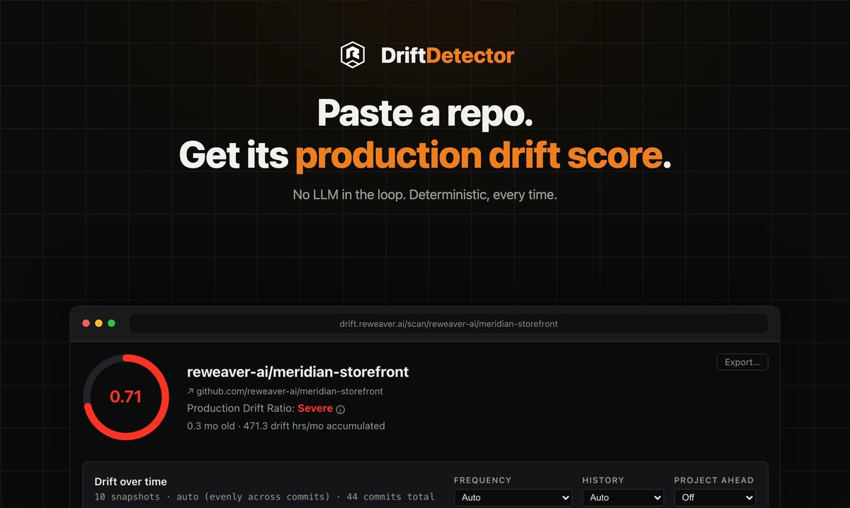 ReWeaver AI DriftDetector
