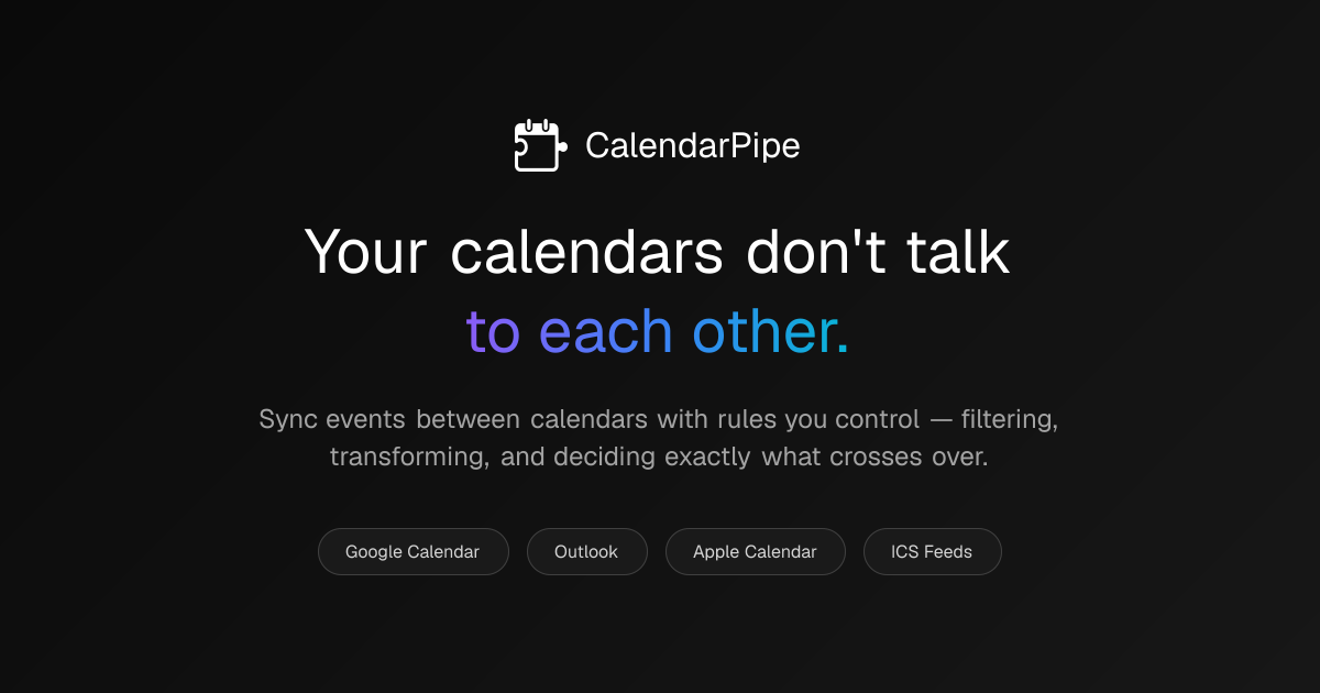 CalendarPipe