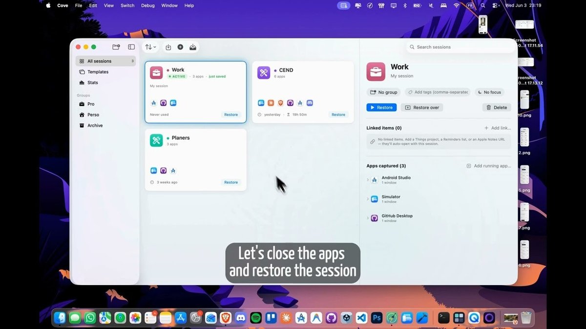 Cove for Mac