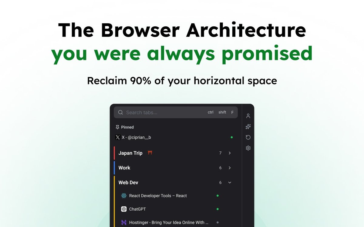 Uncluttr - Clean up your tabs