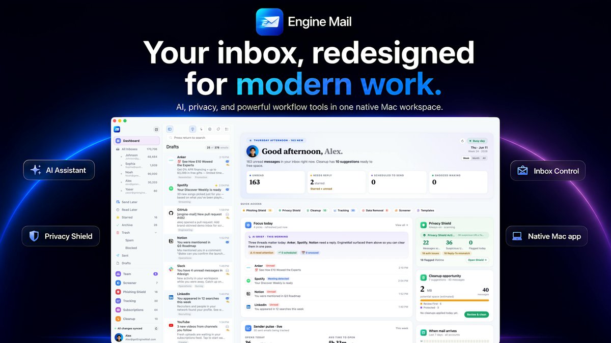 Engine Mail