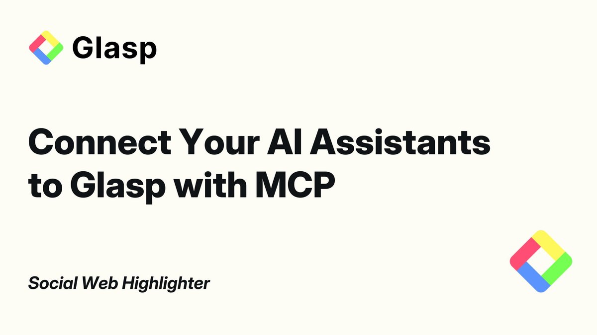 Glasp MCP Connector