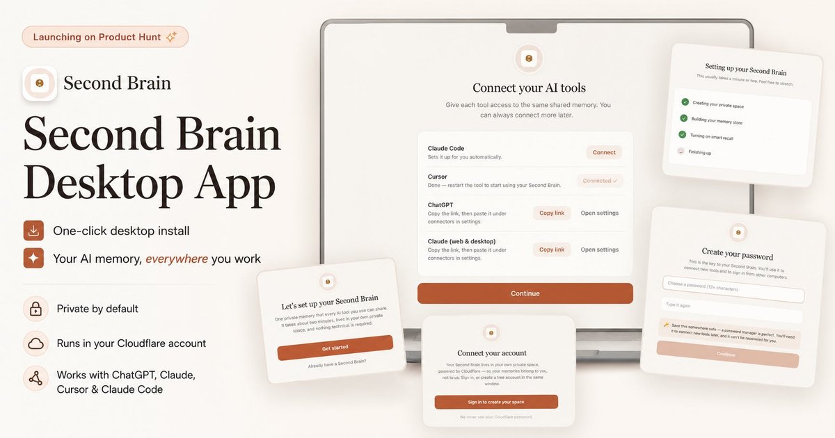 Second Brain for Mac and Windows