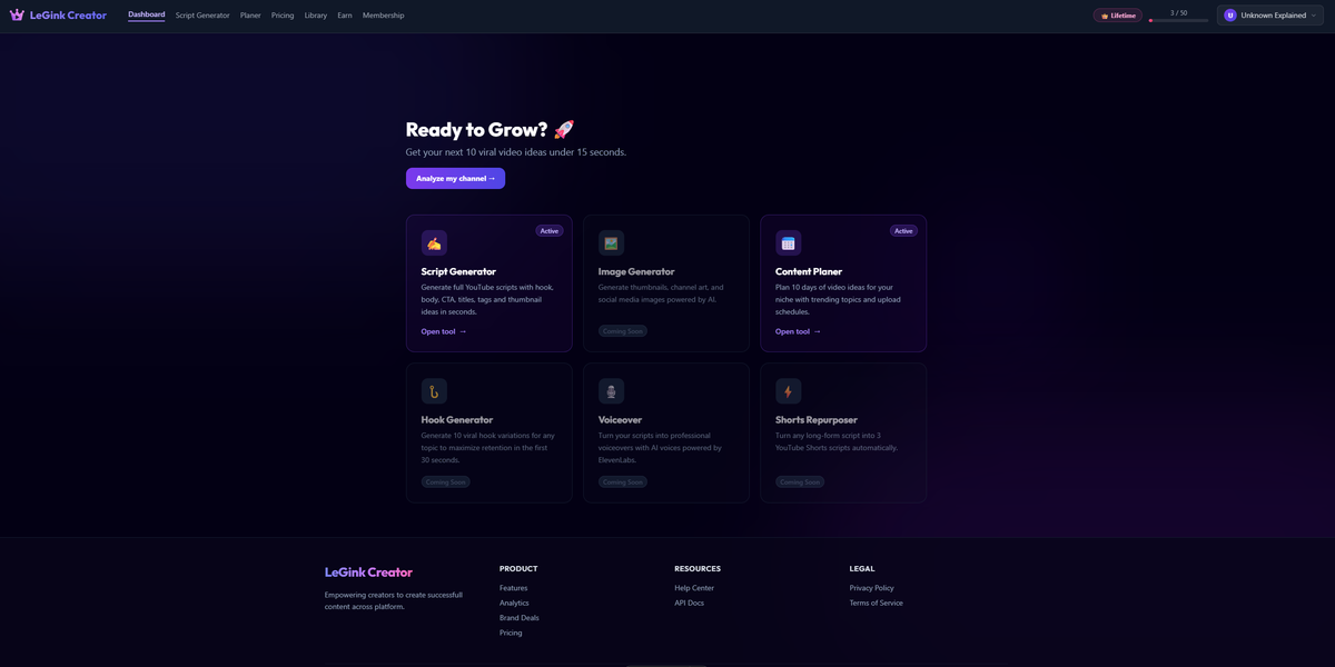 LeGink Creator