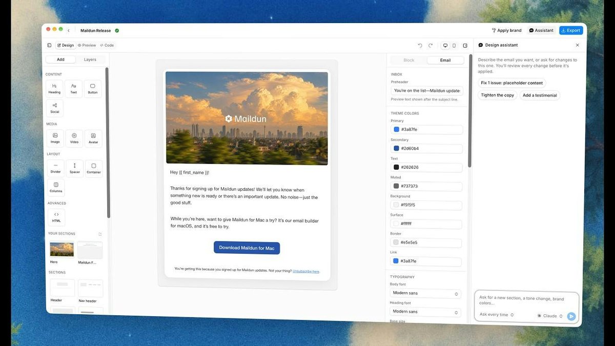 Maildun for Mac