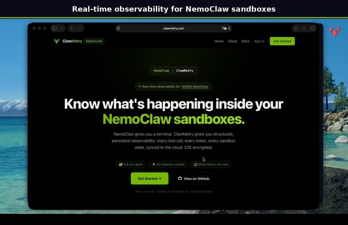 ClawMetry for NVIDIA NemoClaw