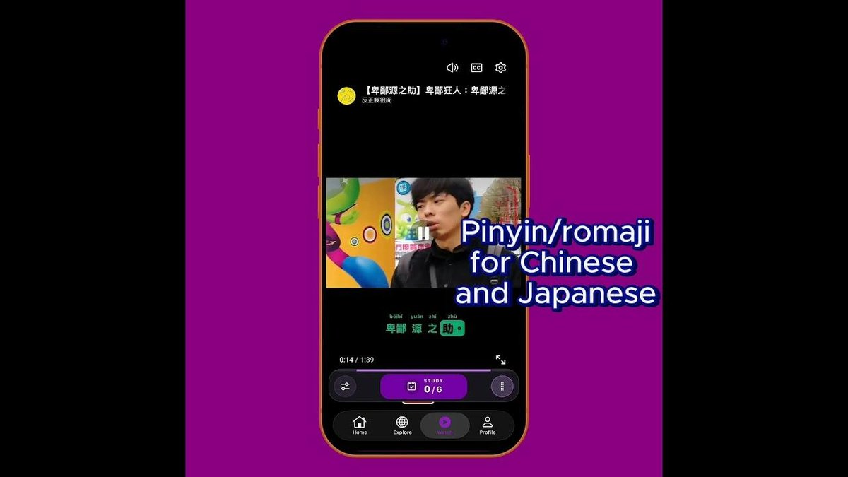 LingoLingo: Learn Language with Youtube