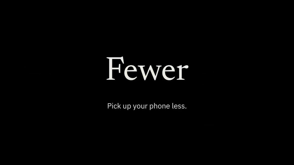 Fewer
