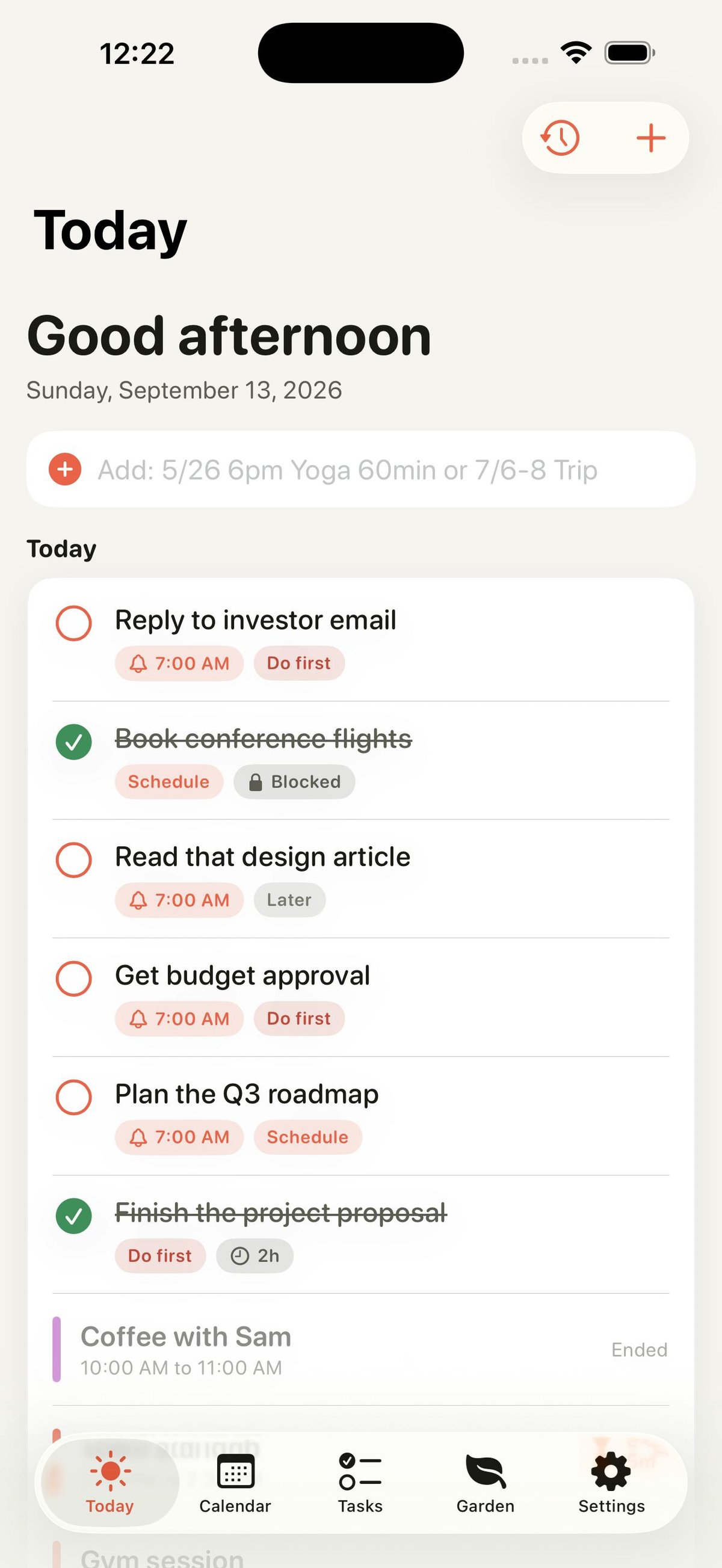 Brainlist Calendar