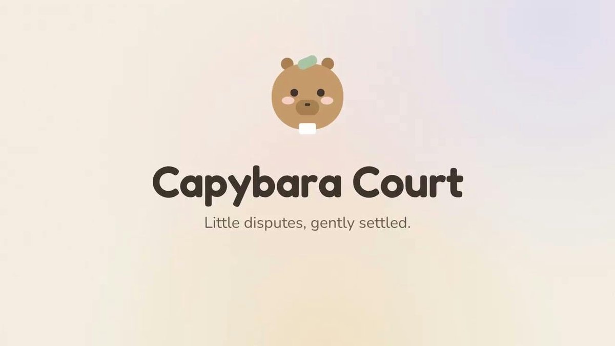 Capybara Court