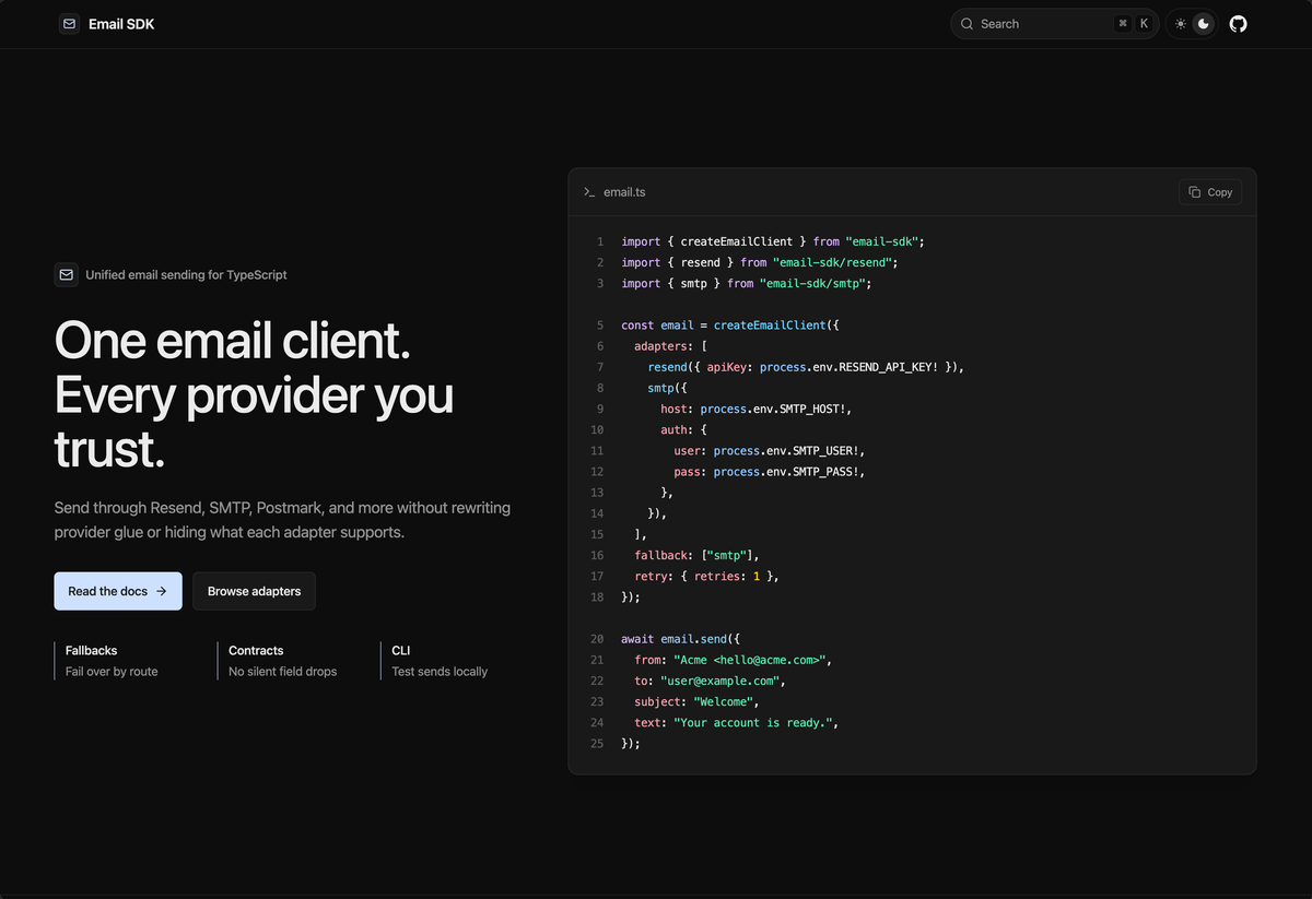 Email SDK