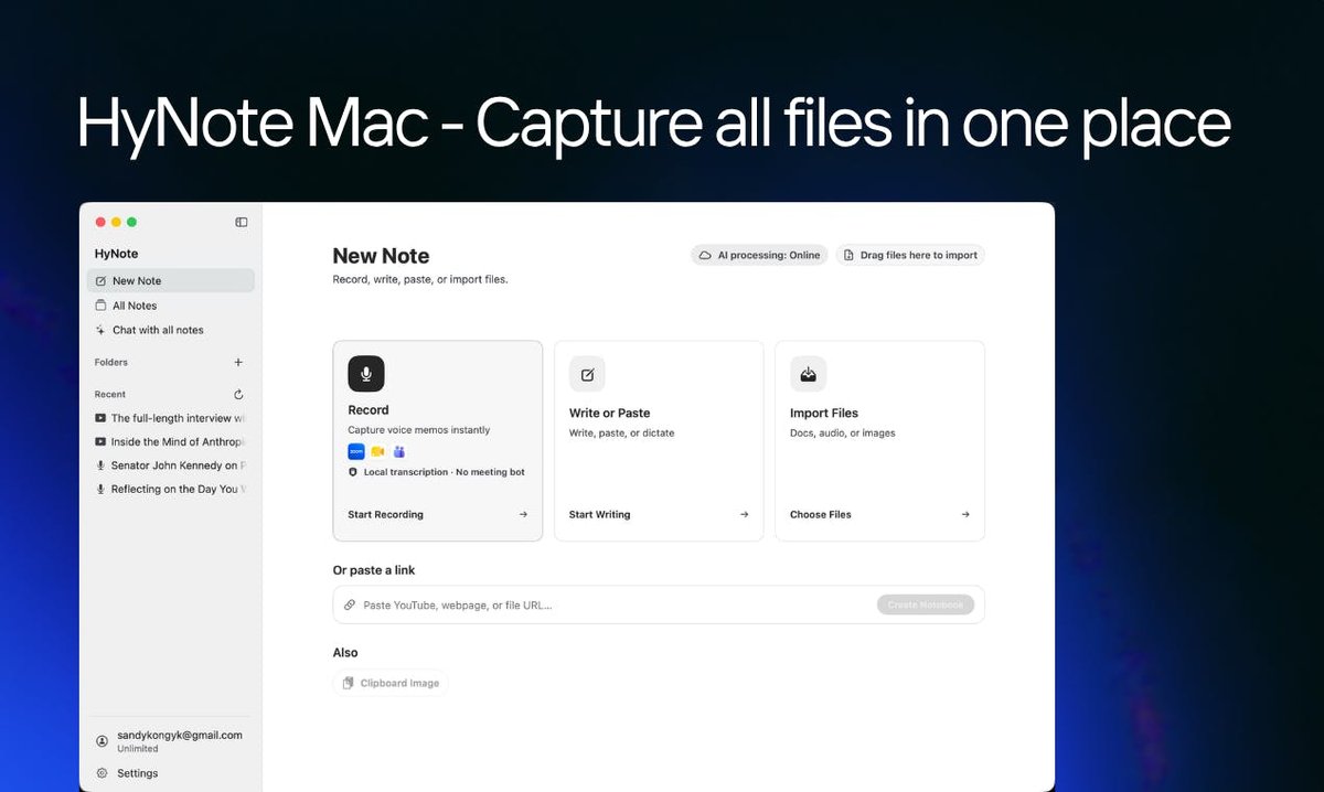 HyNote for Mac
