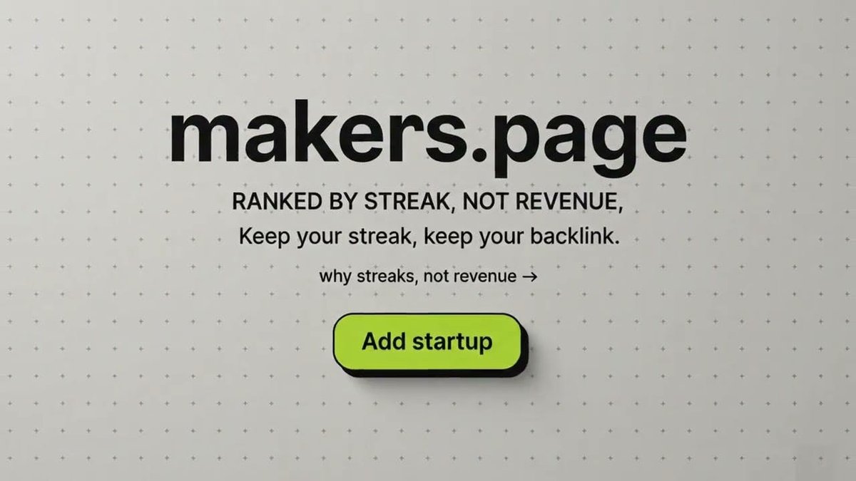 Makers Page