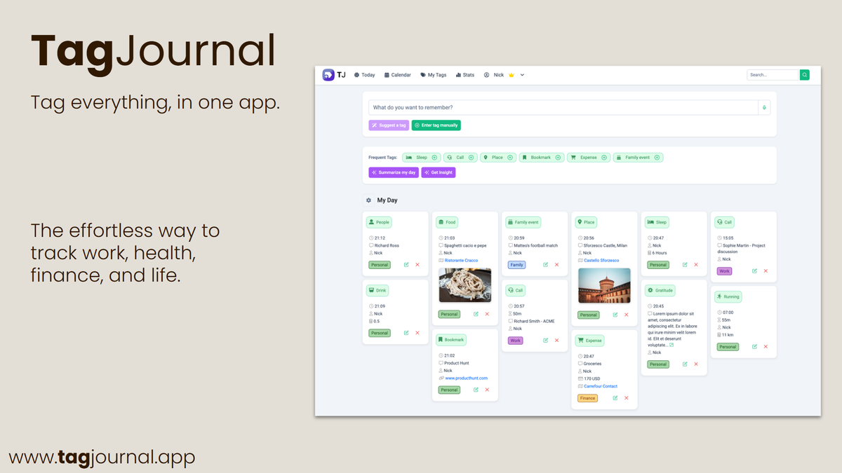 TagJournal