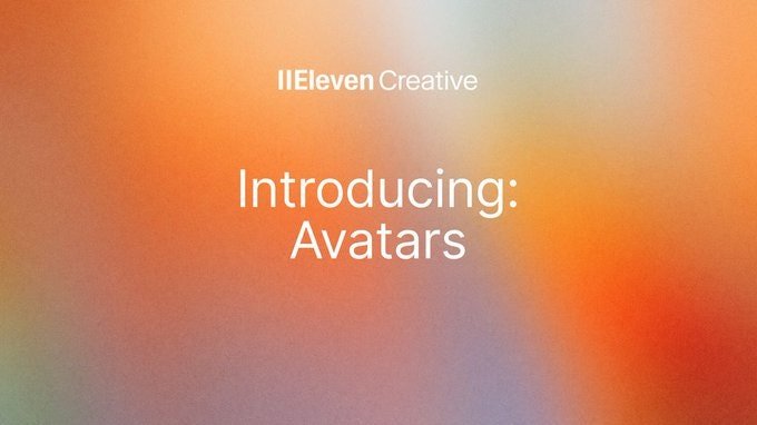 Avatars in ElevenCreative 
