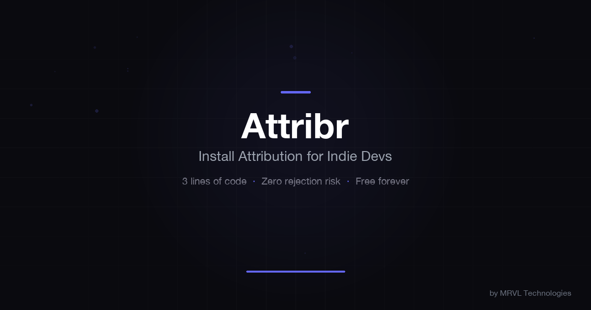 Attribr:SDK Attribution Tool for Apps
