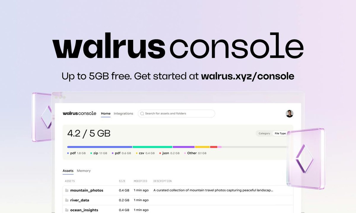 Walrus Console