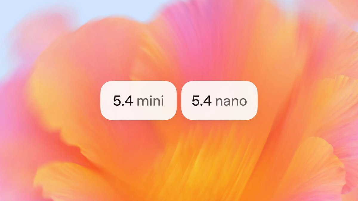 GPT‑5.4 mini and nano