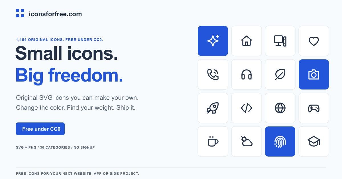 Icons for free
