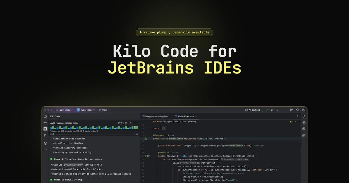 Kilo Code for JetBrains