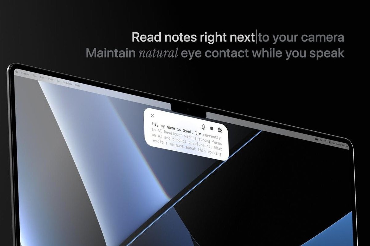 Notch: Your Smart Teleprompter