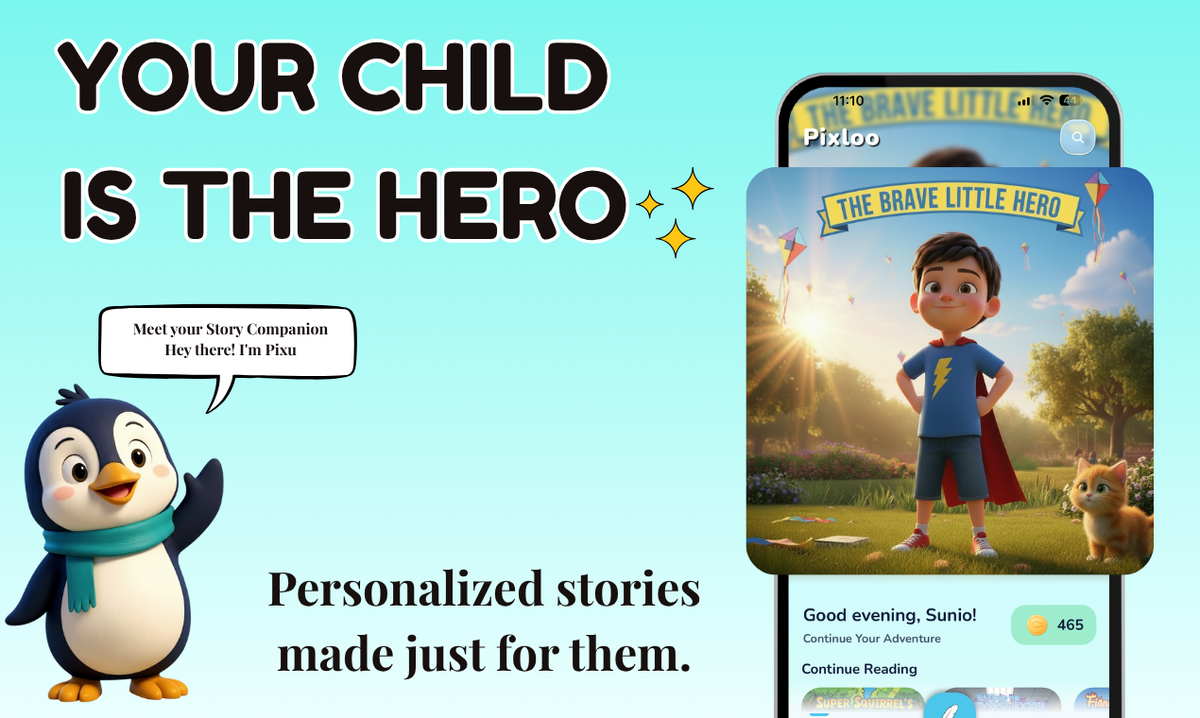 Pixloo: Create Kids Storybooks