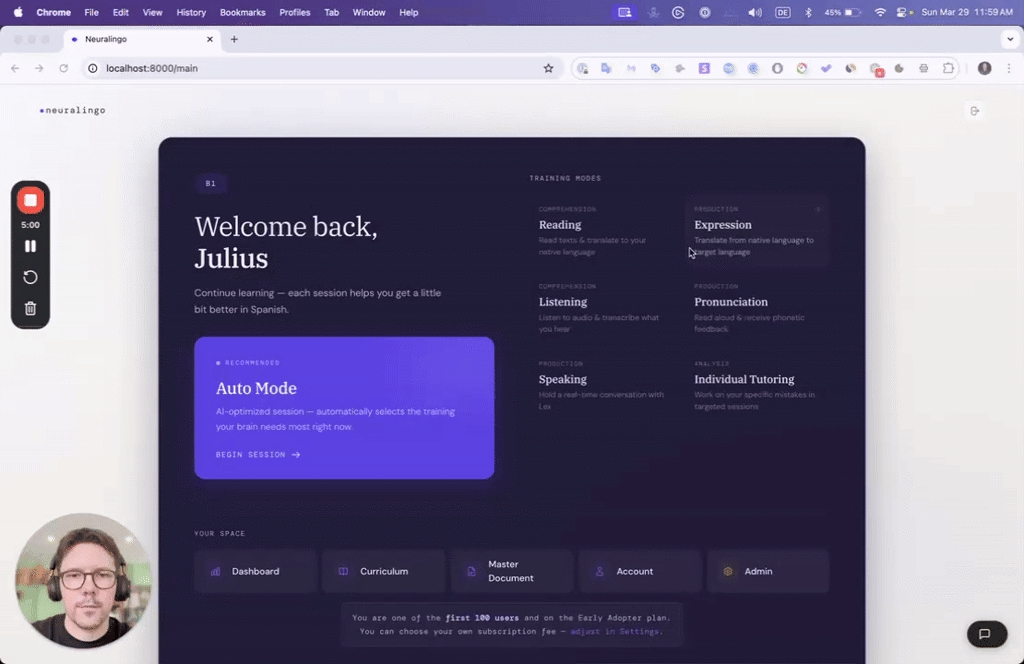 Neuralingo Language Learning