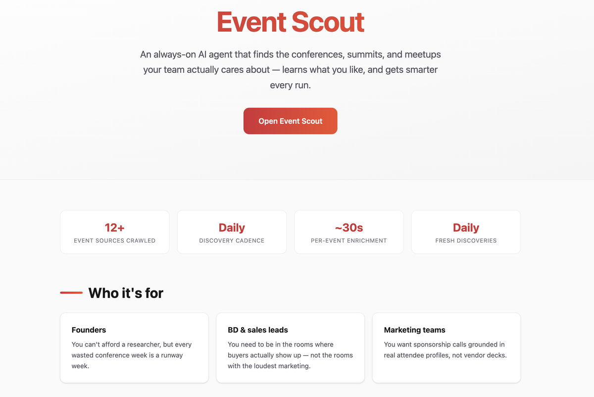 Events Scout