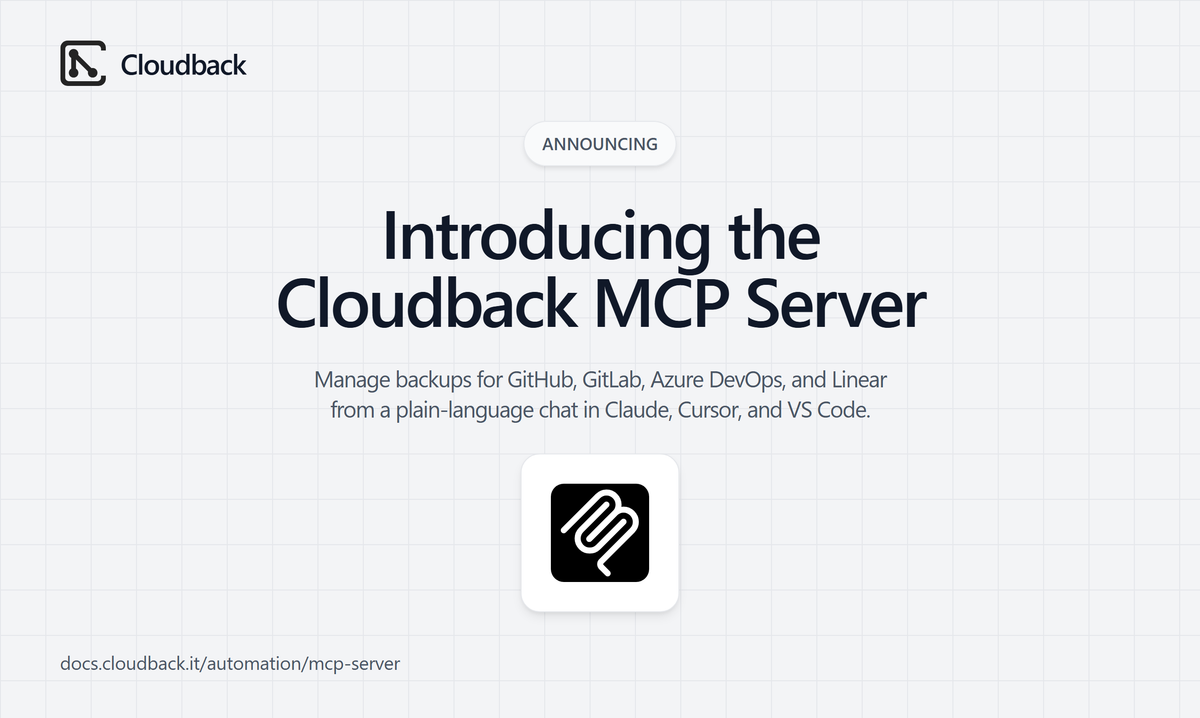 Cloudback MCP Server