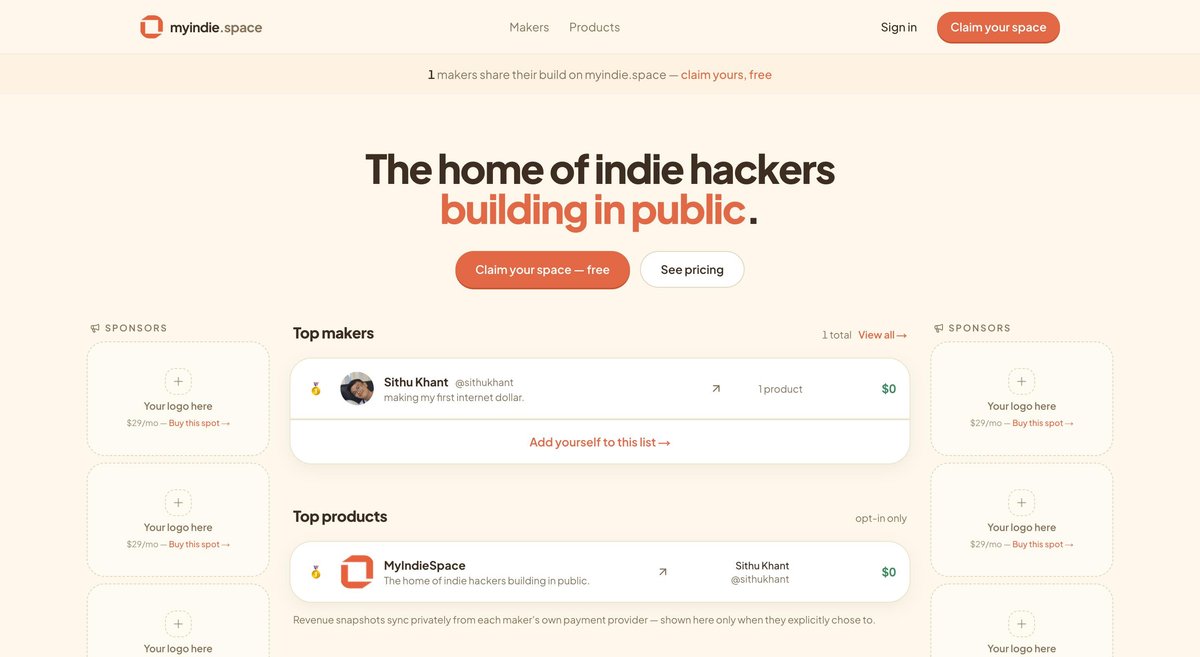 MyIndieSpace