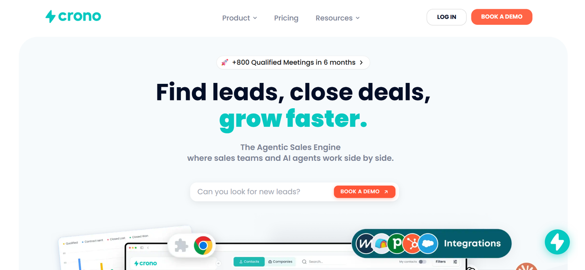 The Agentic Sales Engine by Crono