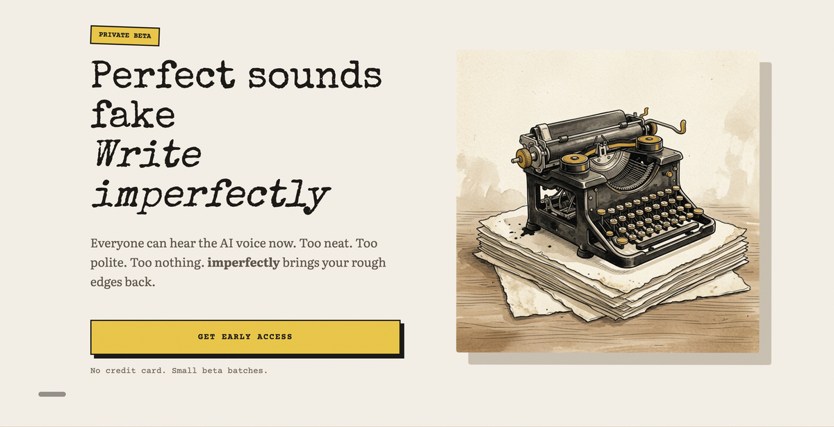 imperfectly