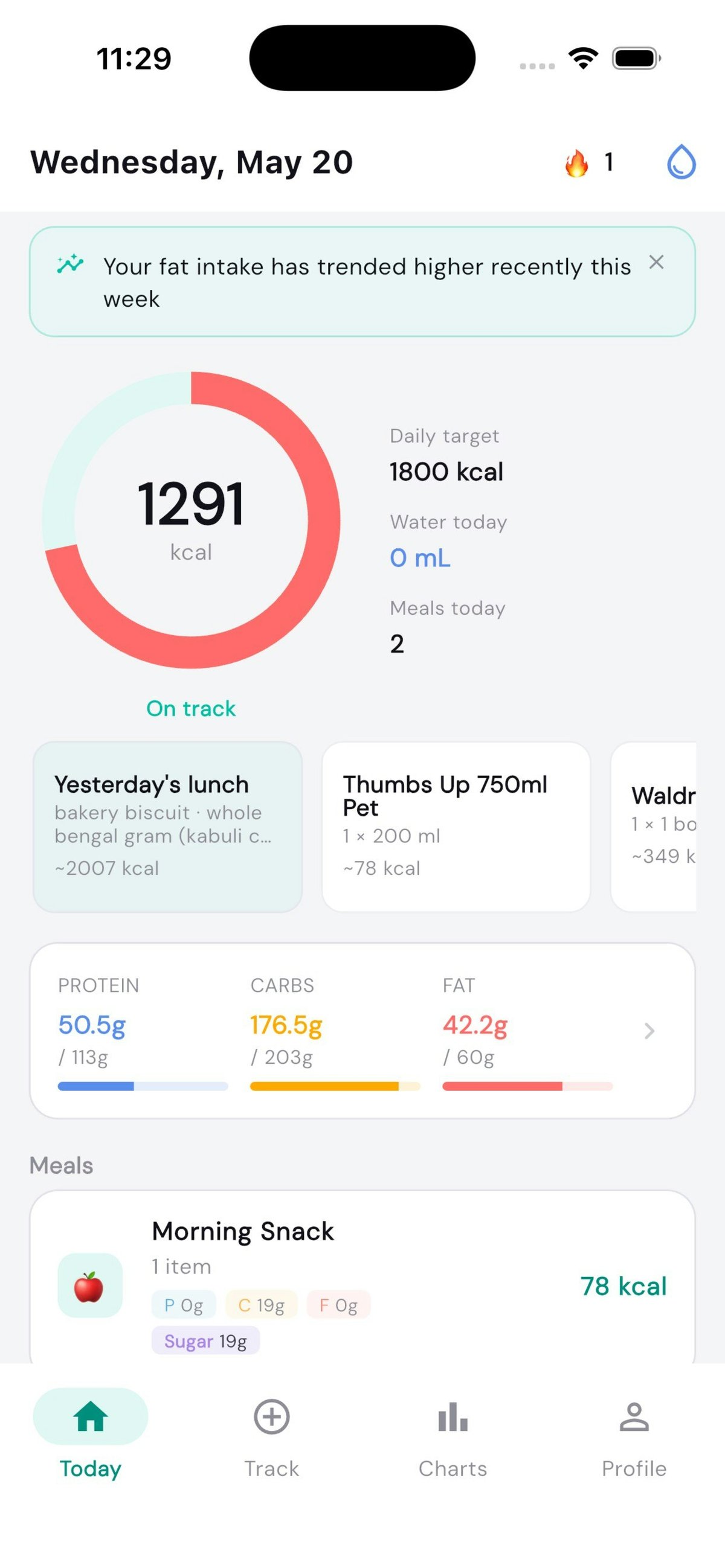 KiloJ — Calorie & Macro Tracker
