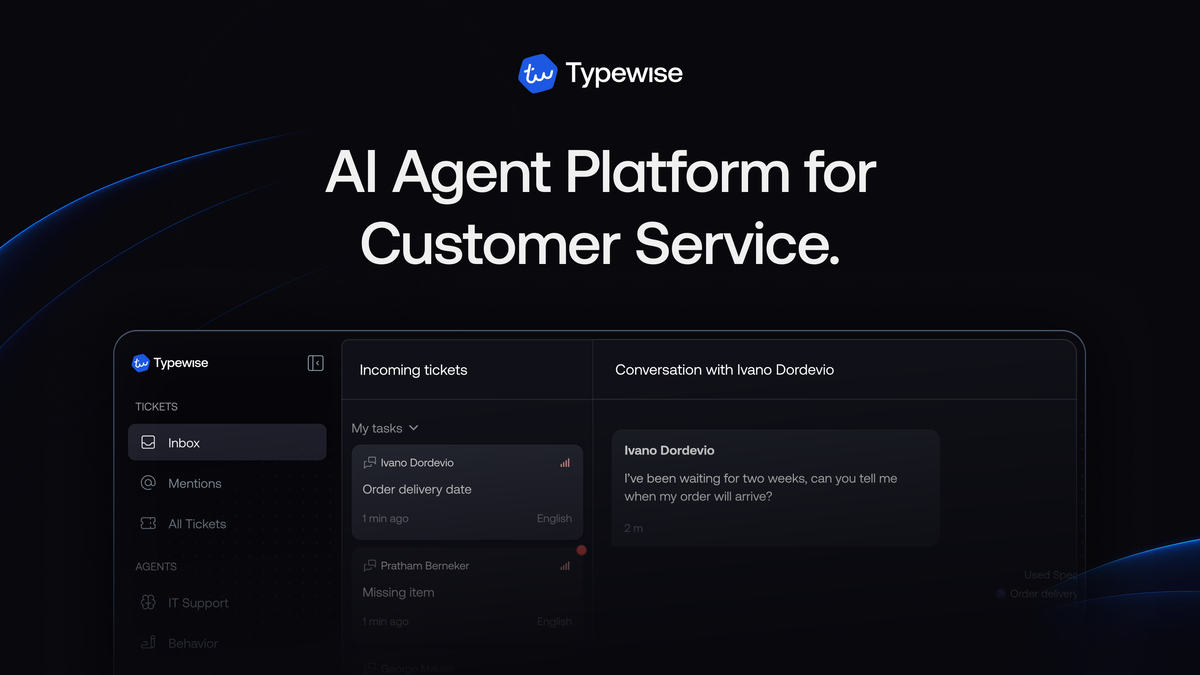 Typewise AI Customer Service