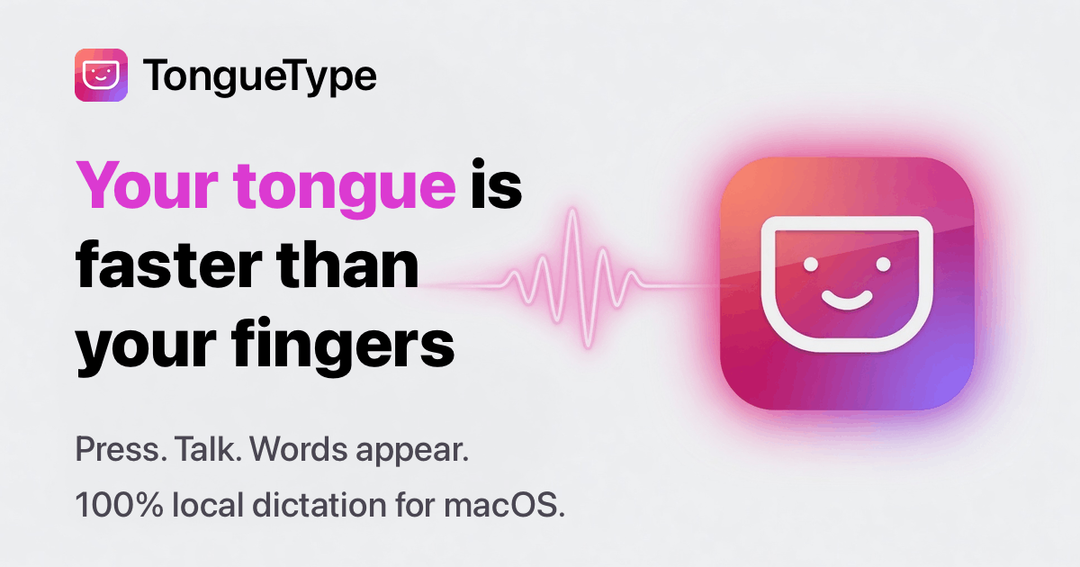 TongueType for macOS