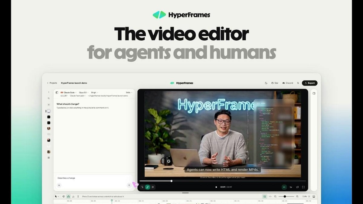HyperFrames Studio (Desktop)