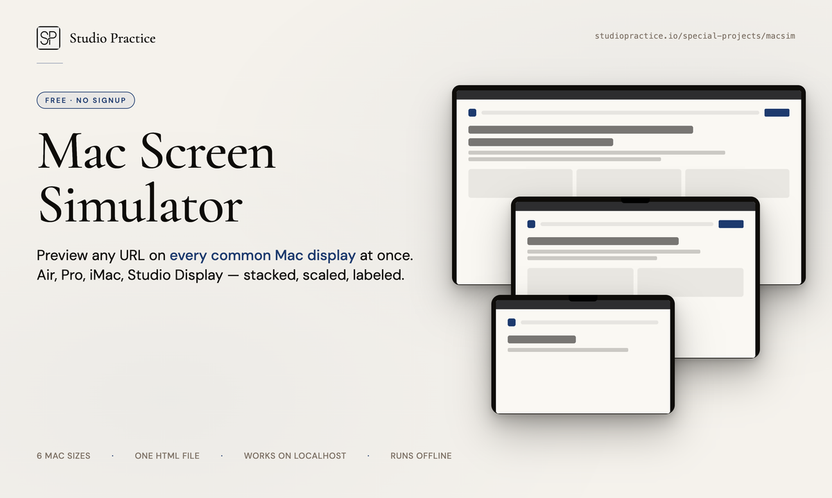 MacSIM by Studio Practice