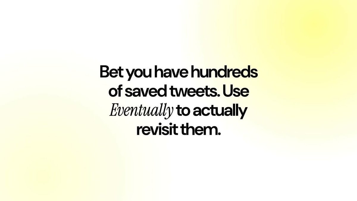 Eventually