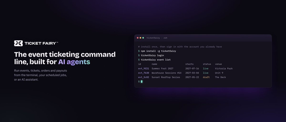 Ticket Fairy CLI